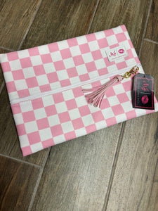 MJ Pink checkered