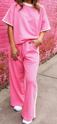Varsity Pink Set