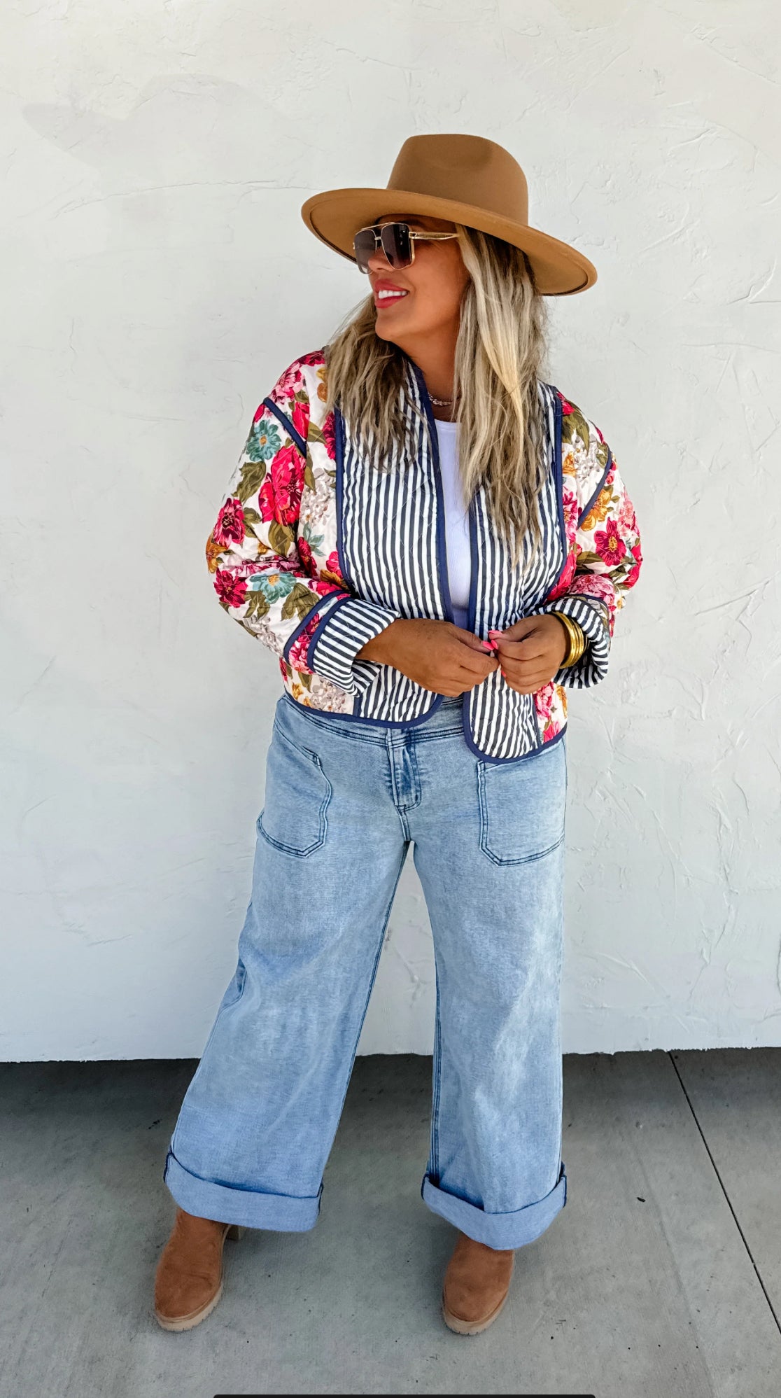 Floral Quilt Jacket