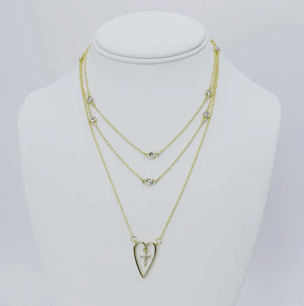 Faith Heart Necklace