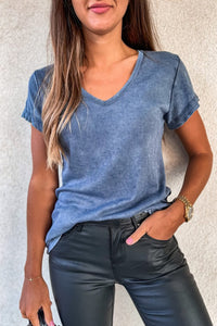 Blue Washed Tee