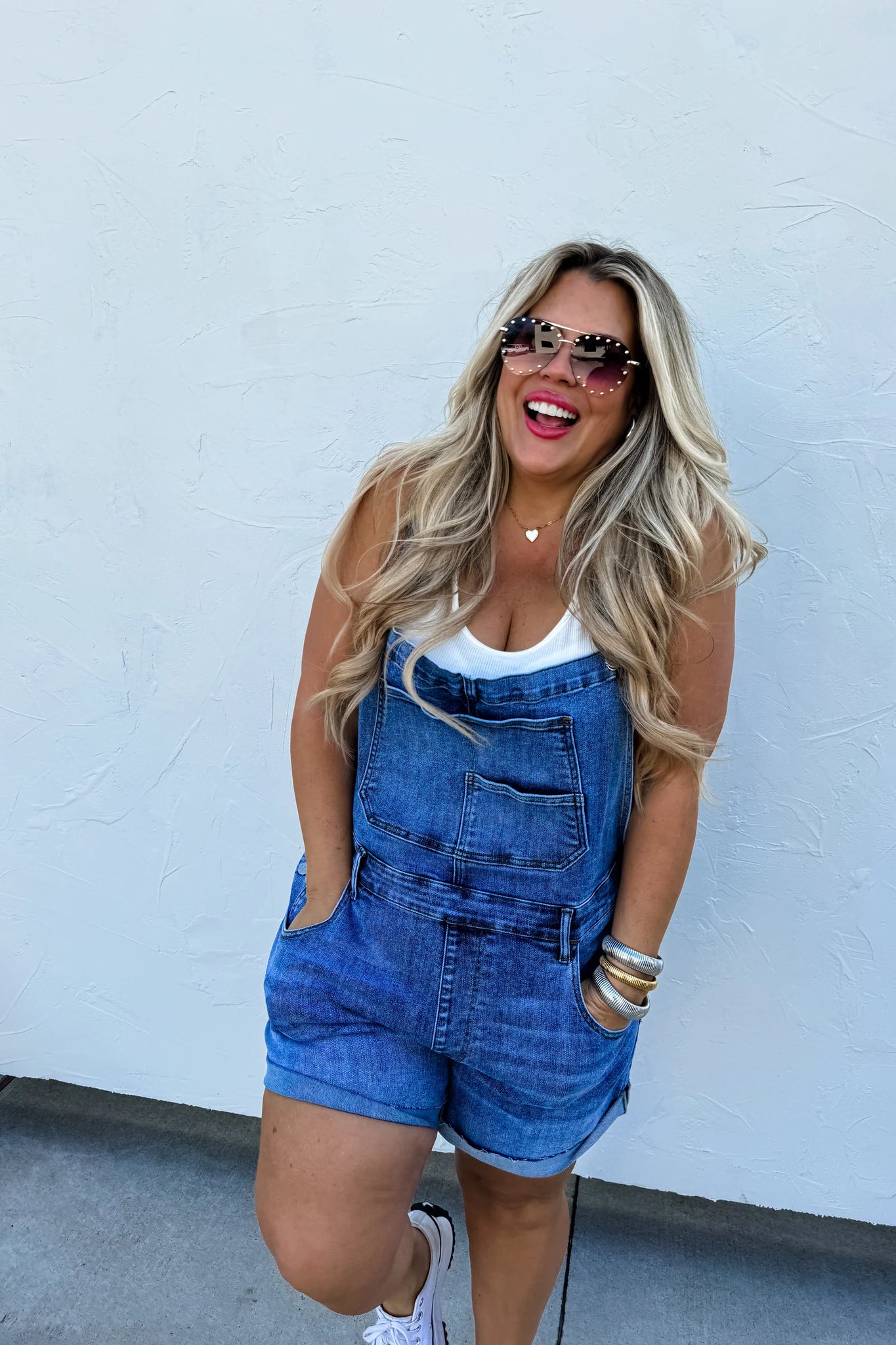 Kaci Short Overalls