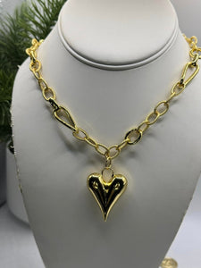 Gold Heart Necklace