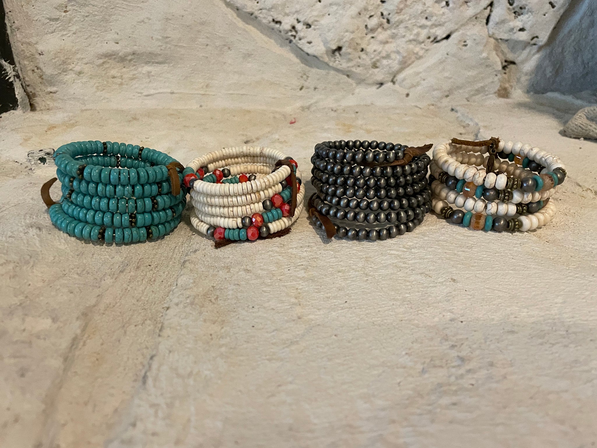 Medium Bead Wrap Bracelet