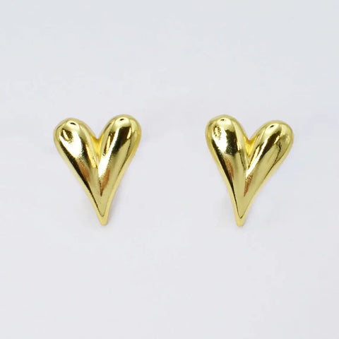 Heart Tear Stud