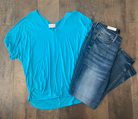 Scuba Blue Tee