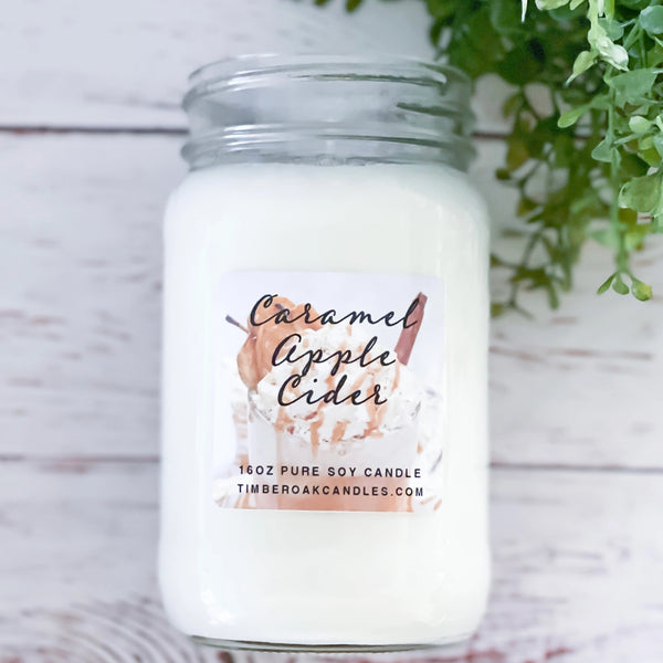 16oz Mason Jar Candle