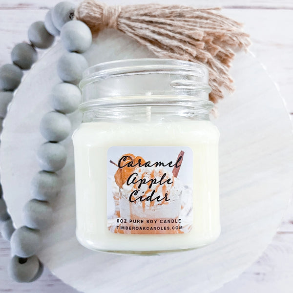 8oz Mason Jar Candle