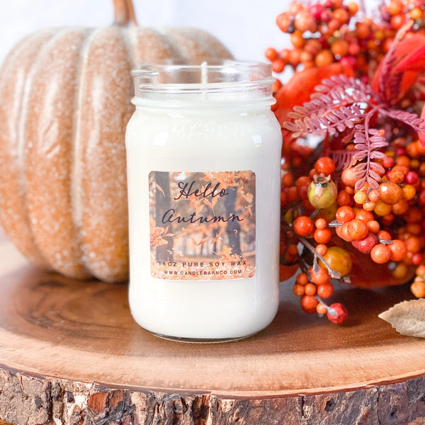 16oz Mason Jar Candle