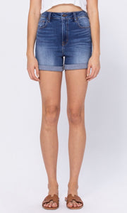 Sofie High Rise Mom Shorts