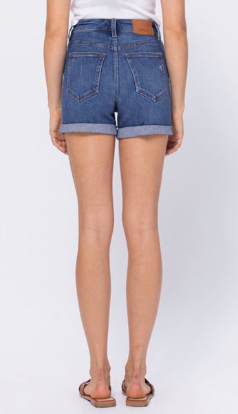 Sofie High Rise Mom Shorts