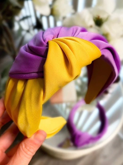 Satin Knot Headband