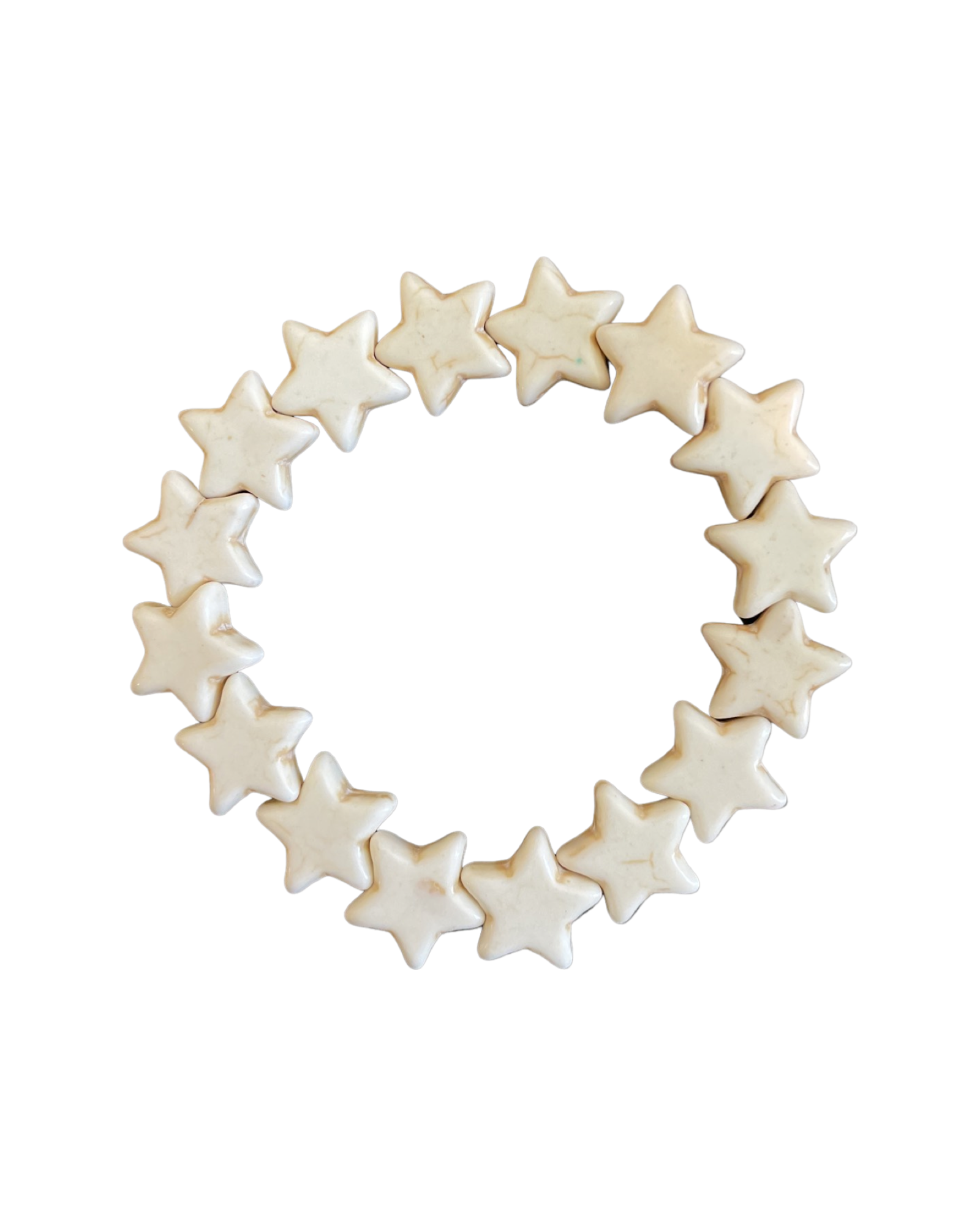 Howlite Stars Bracelet