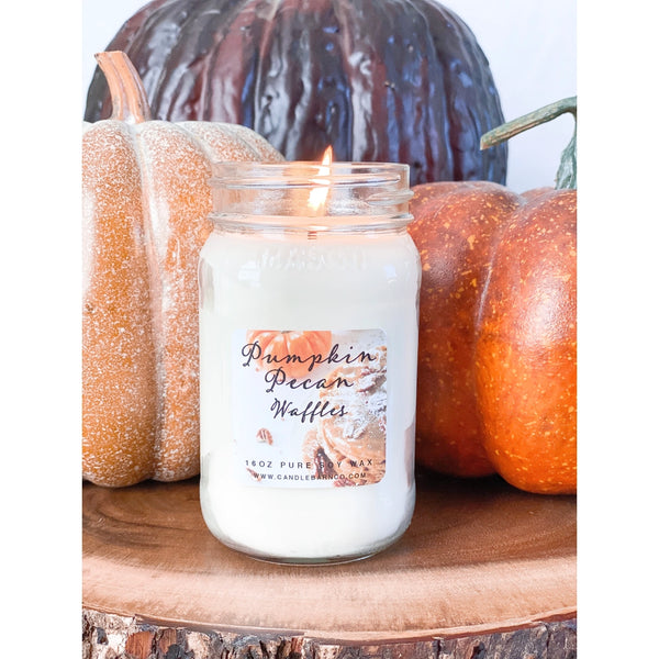 16oz Mason Jar Candle