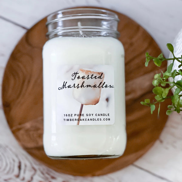 16oz Mason Jar Candle